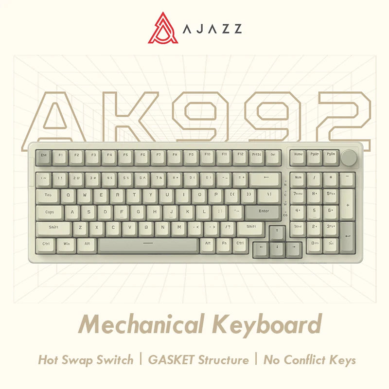 Ajazz AK992 Wired Mechanical Keyboard