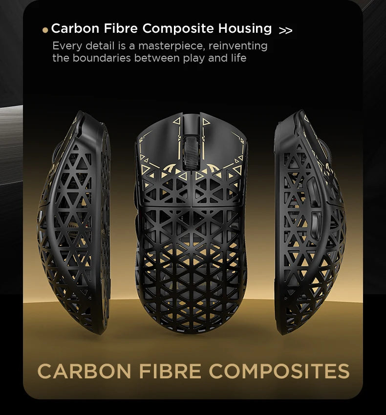 Attack Shark R5 Carbon Fiber Wireless Gaming Mouse
