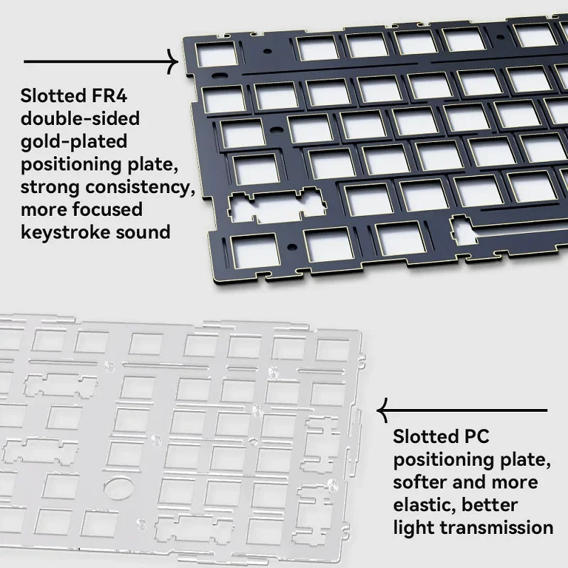Ajazz AK980 Gaming Mechanical Keyboard with Color Screen