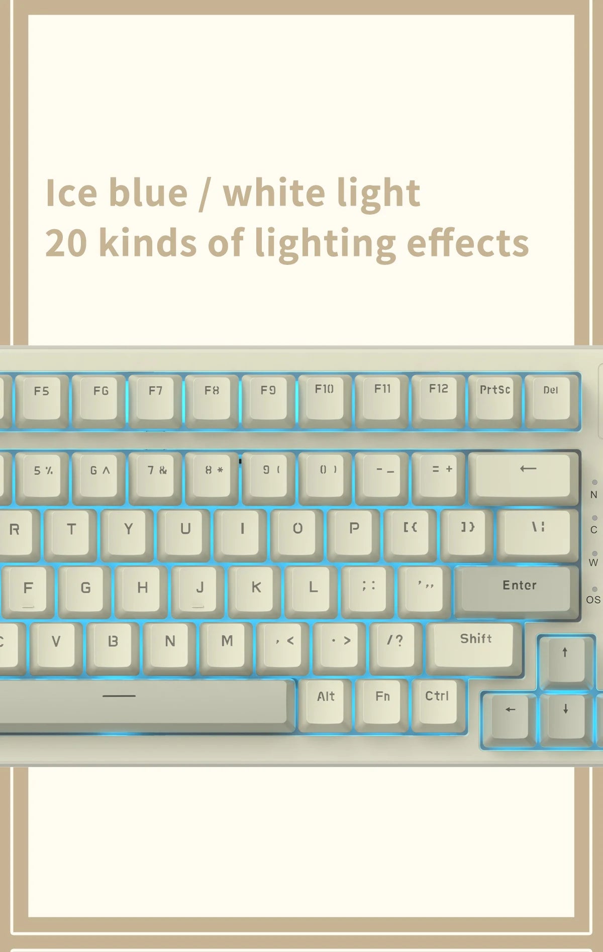 Ajazz AK992 Wired Mechanical Keyboard