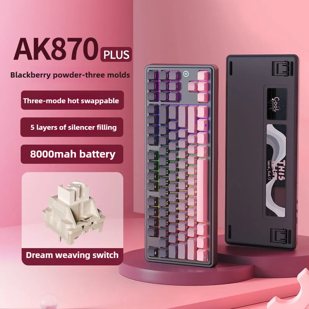 AJAZZ AK870 Plus Wireless Mechanical Keyboard