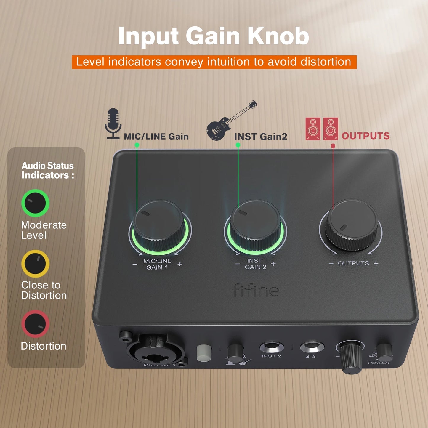 Sound Mixer for Condenser Microphone