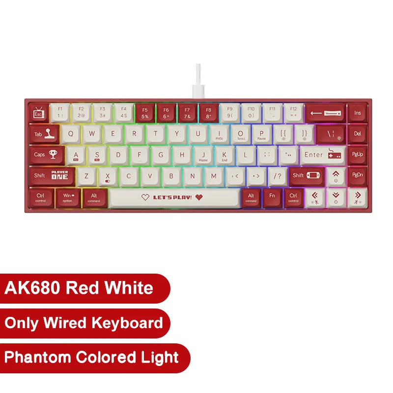 AJAZZ AK680 Gaming Mechanical Keyboard