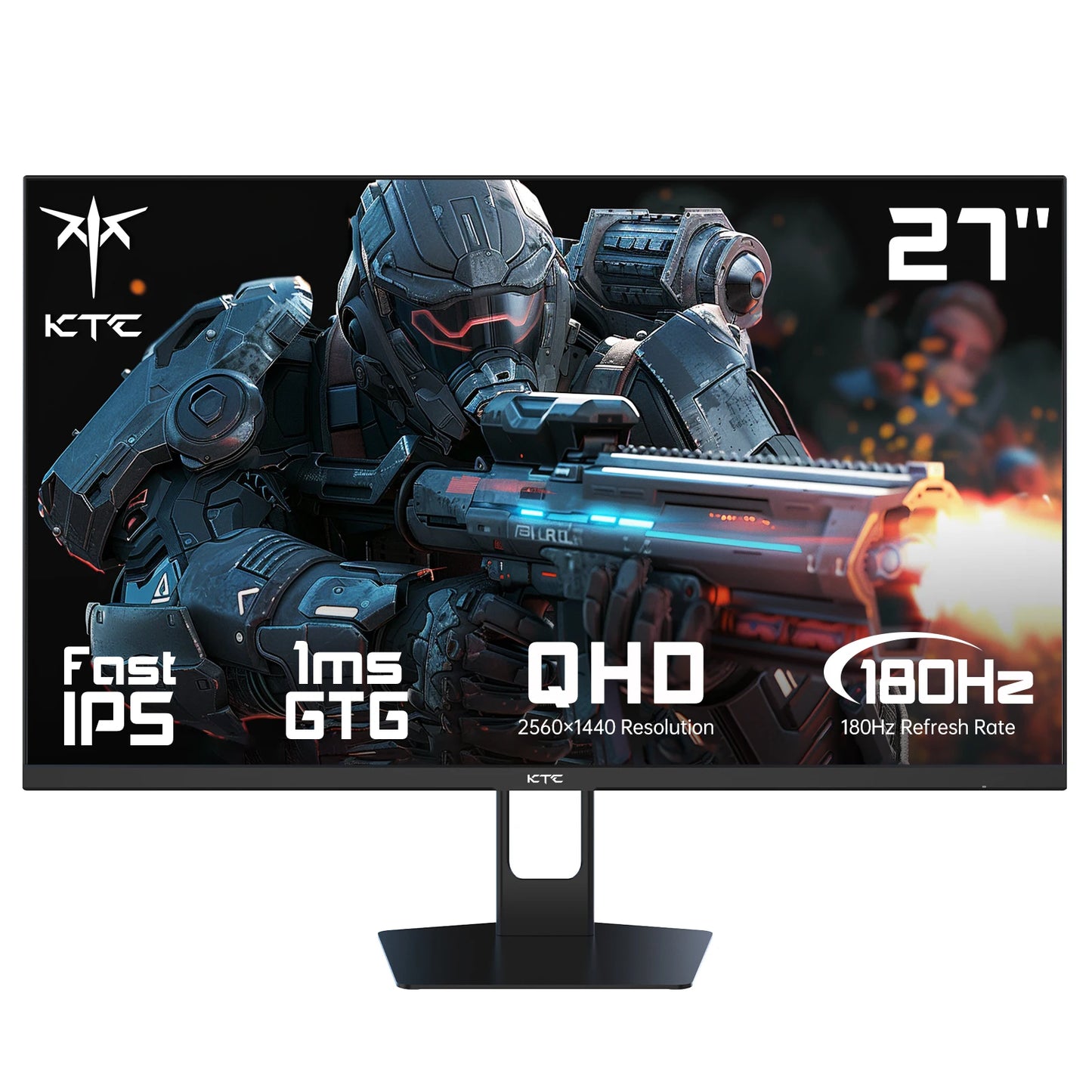 KTC 27" Gaming Monitor 2560x1440 QHD