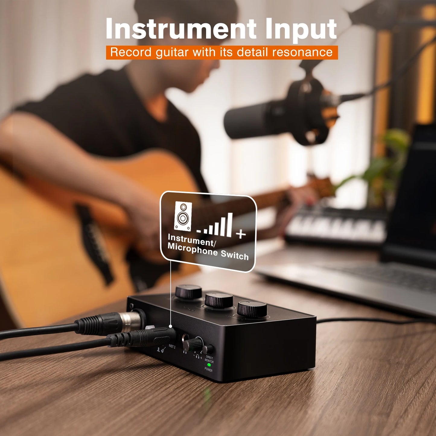 Sound Mixer for Condenser Microphone