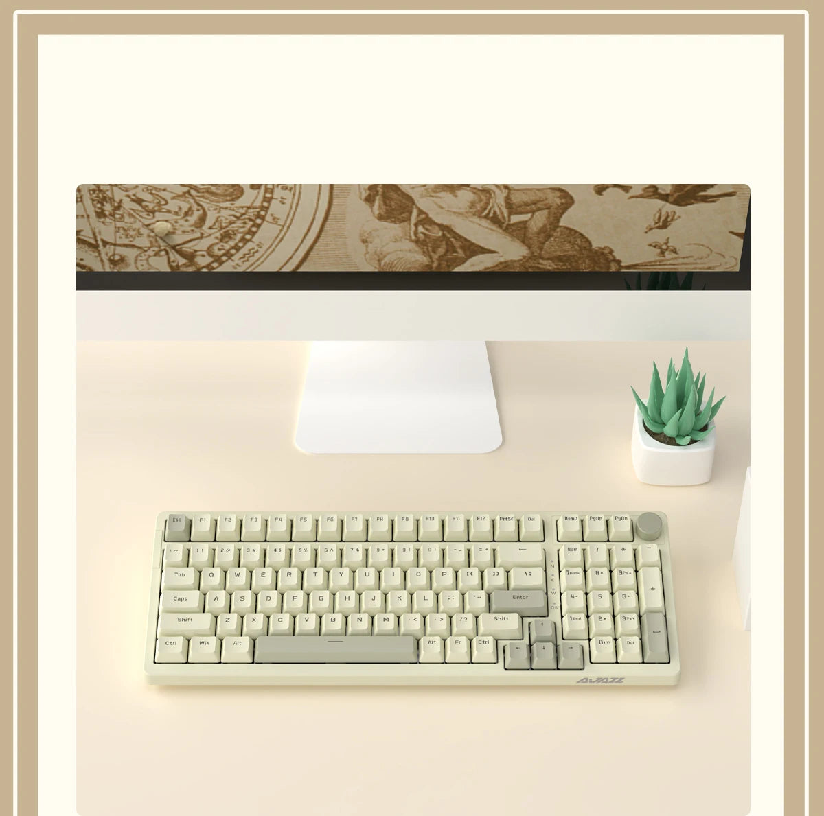Ajazz AK992 Wired Mechanical Keyboard