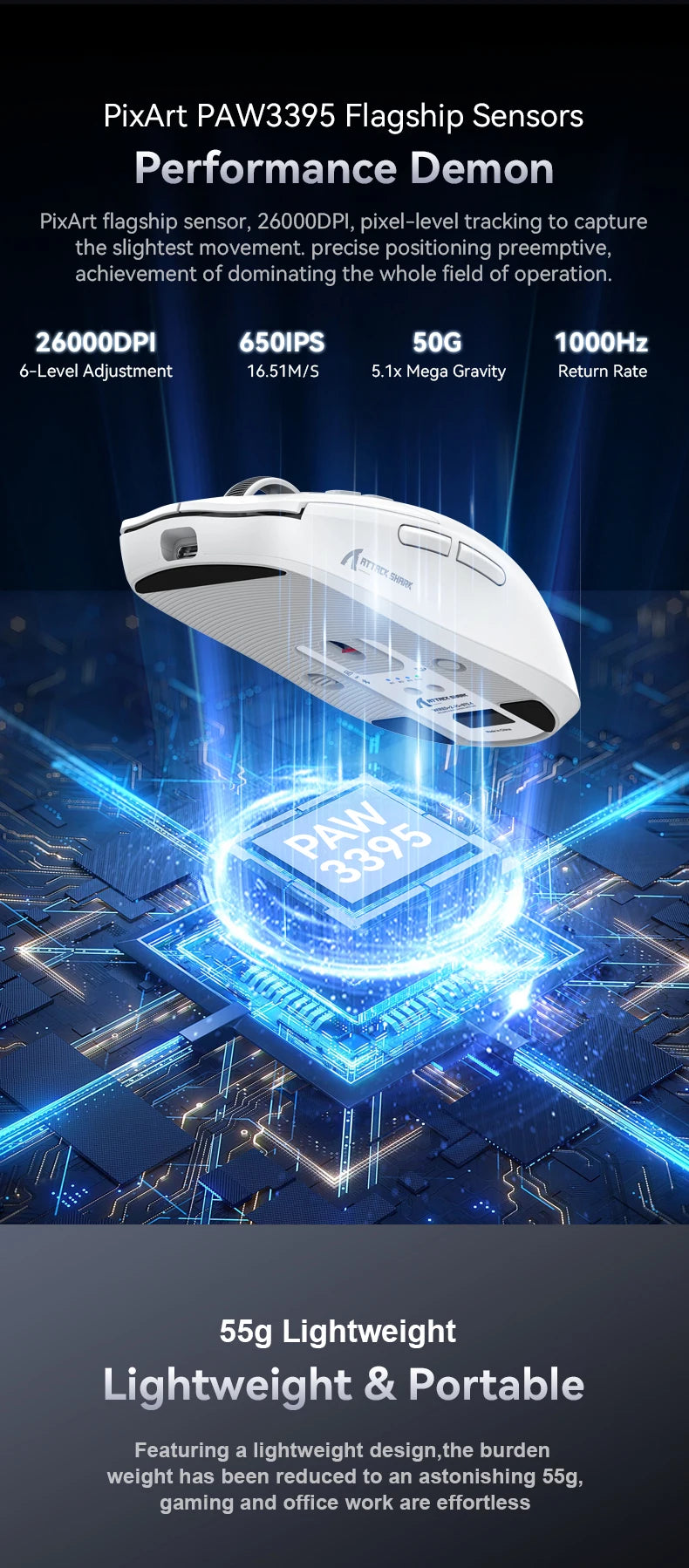Attack Shark X6 Mouse