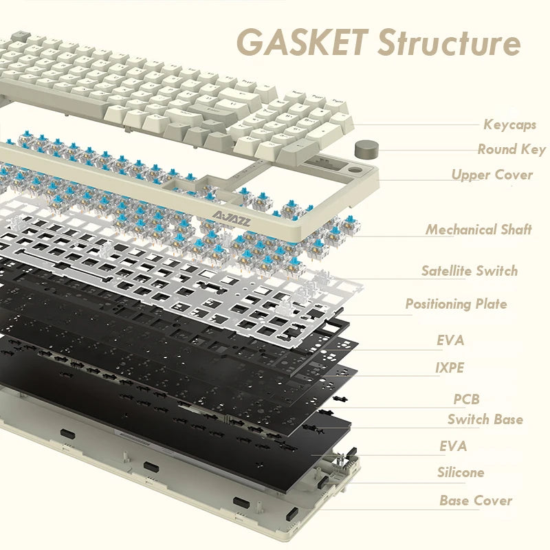 Ajazz AK992 Wired Mechanical Keyboard