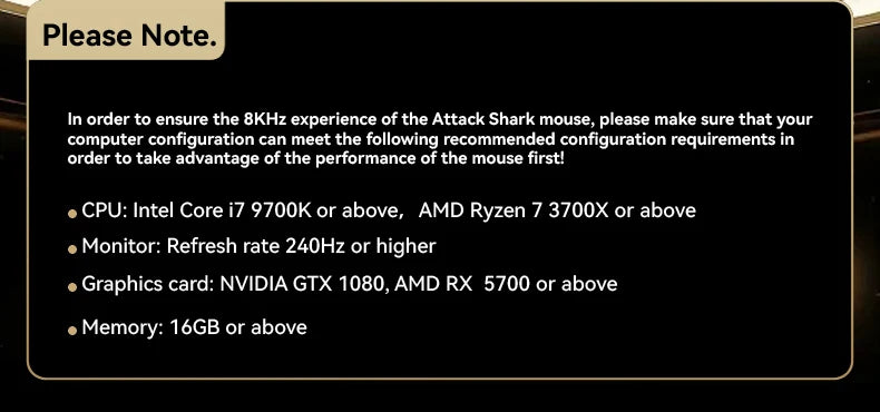 Attack Shark R5 Carbon Fiber Wireless Gaming Mouse