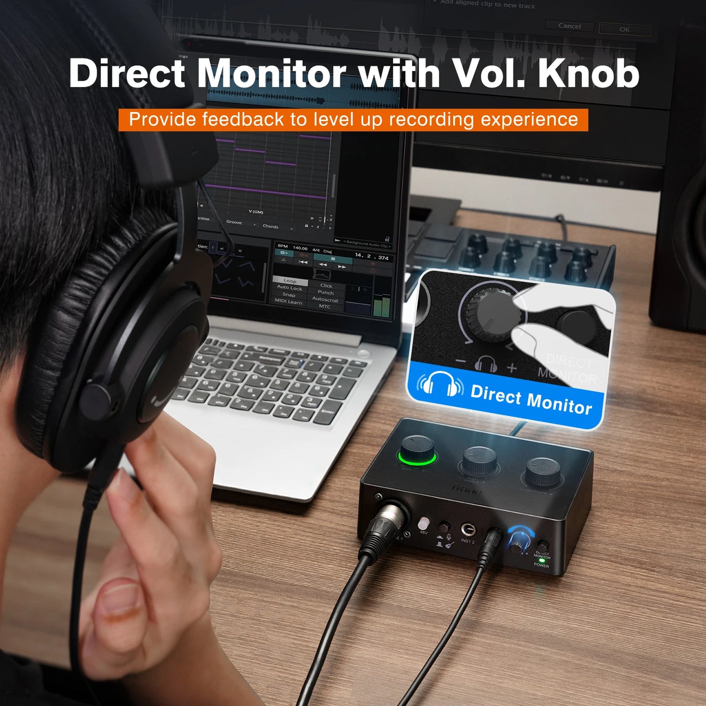 Sound Mixer for Condenser Microphone
