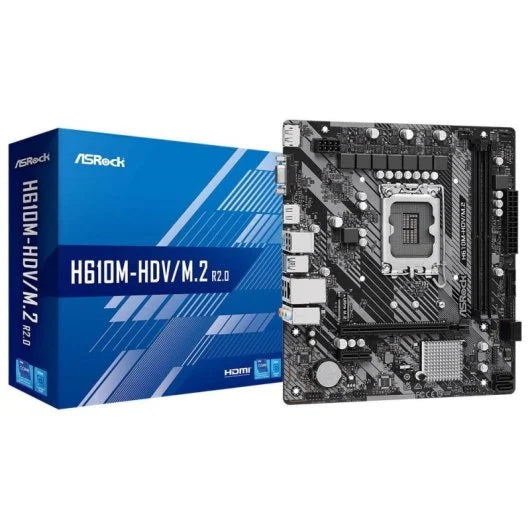 Motherboard ASRock H610 LGA1700 microATX H610M