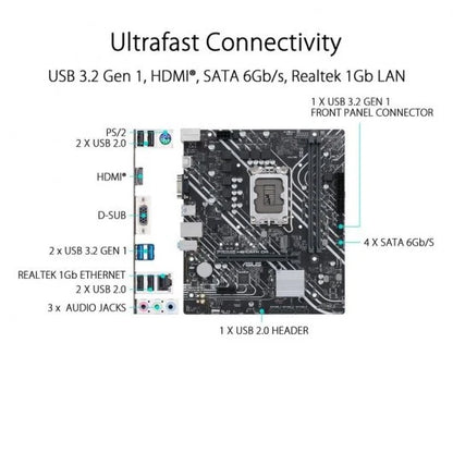 Motherboard Asus PRIME H610M-K D4
