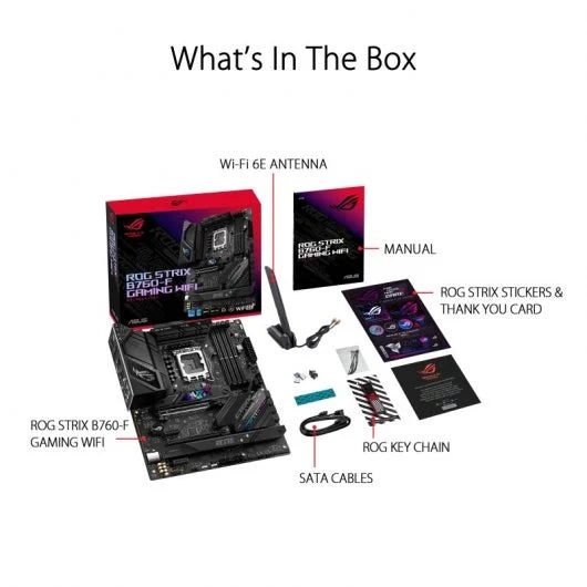 Motherboard ASUS ROG STRIX B760-A GAMING WIFI