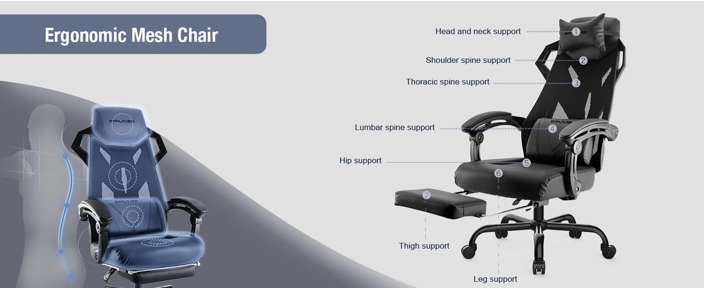 GTPLAYER Ergonomic Office chair