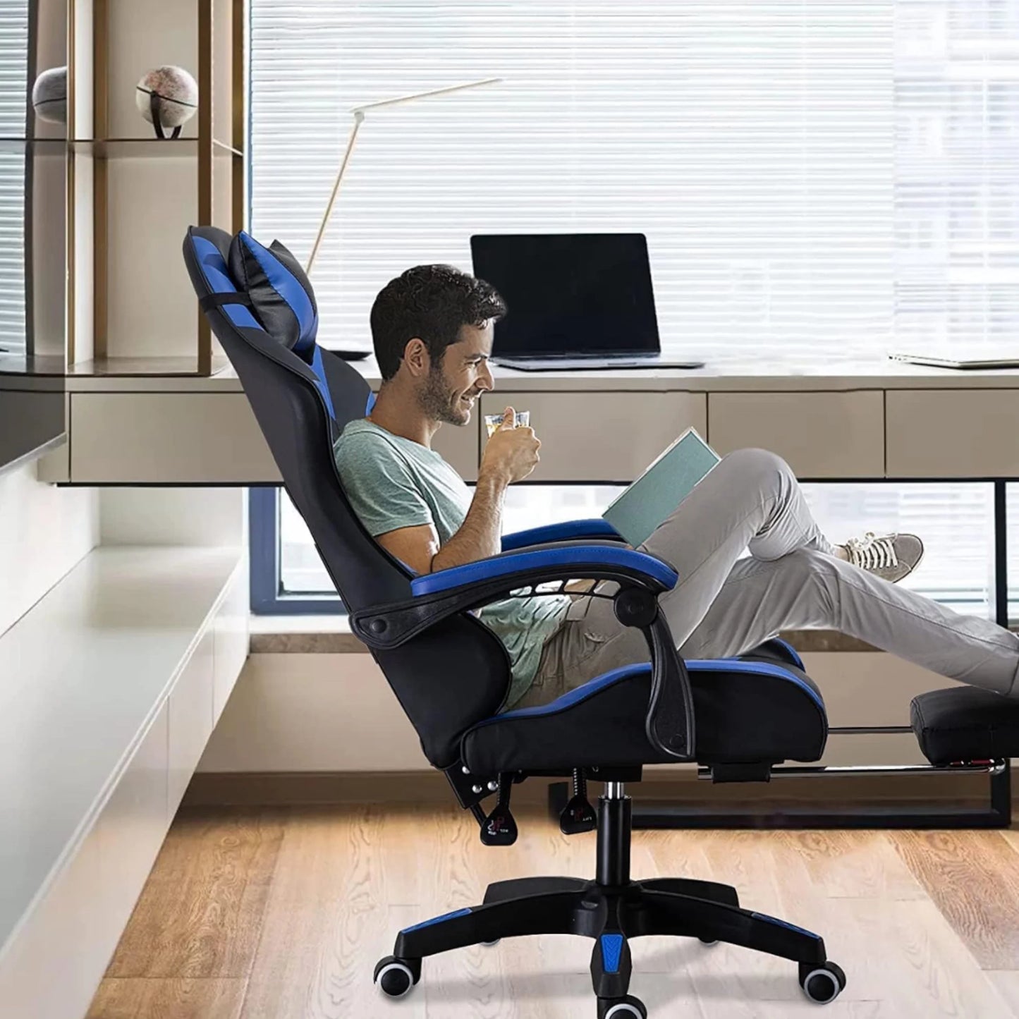 Gaming Chair with High Back Design