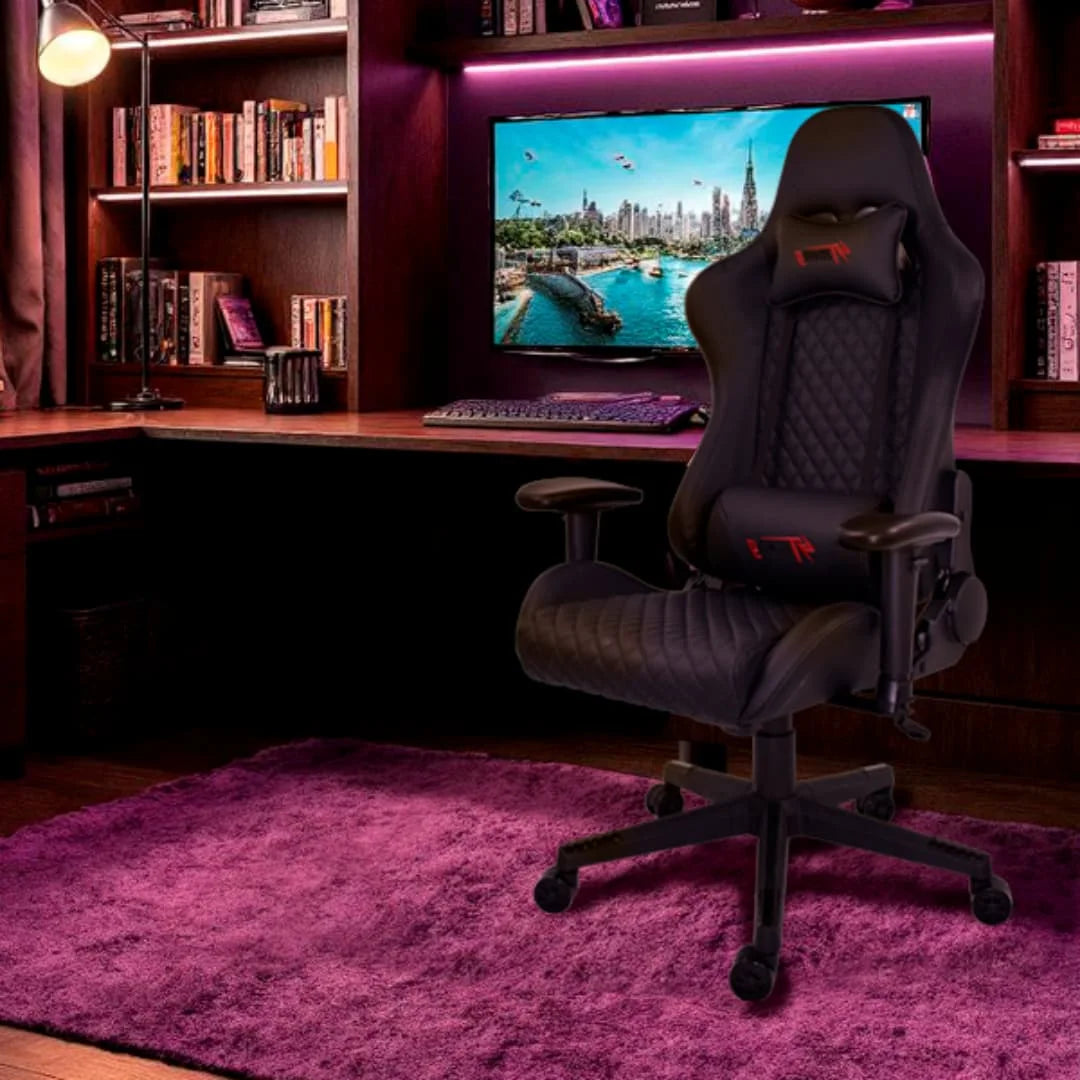 Ergonomic racing game chair