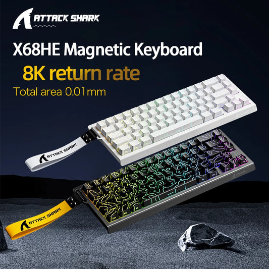 X68HE ATTACK SHARK Magnetic Gaming Keyboard