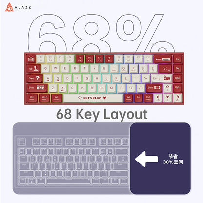 AJAZZ AK680 Gaming Mechanical Keyboard