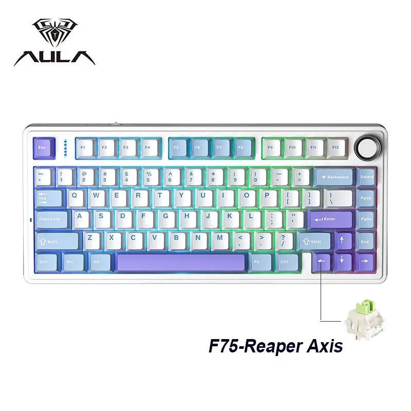 AULA F75 Wireless Gaming Mechanical Keyboard