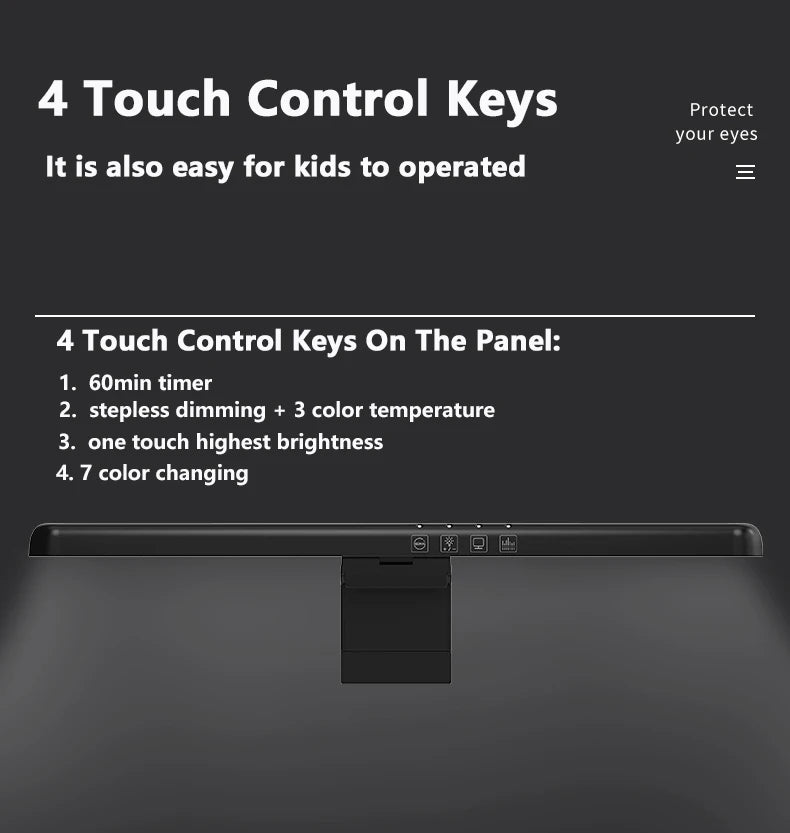 LED Computer Monitor Light Bar