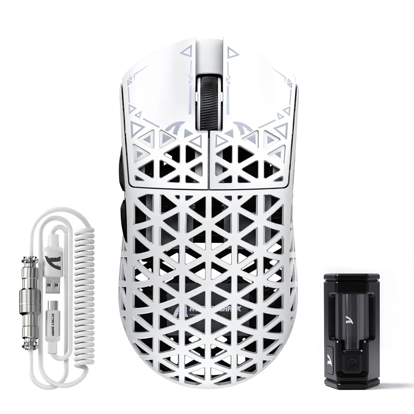 ATTACK SHARK R5 Ultra Carbon Fiber Wireless Gaming Mouse