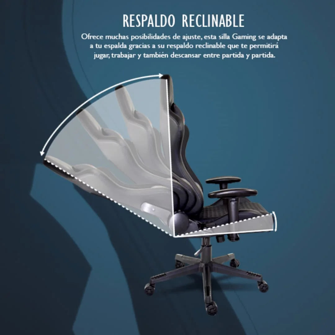 Ergonomic racing game chair