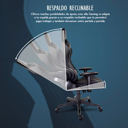 Ergonomic racing game chair