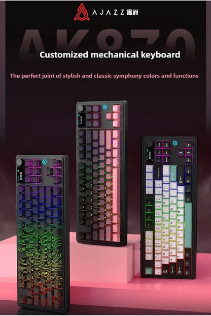 AJAZZ AK870 Plus Wireless Mechanical Keyboard