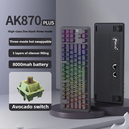 AJAZZ AK870 Plus Wireless Mechanical Keyboard