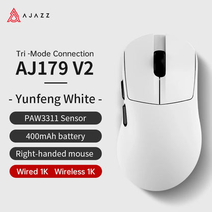 AJAZZ AJ179 PRO  Wireless Mouse with Magnetic Charging Base