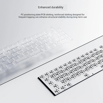 Ajazz Ak650 Tri-Mode Mechanical Keyboard With 0.85'' Tft Screen