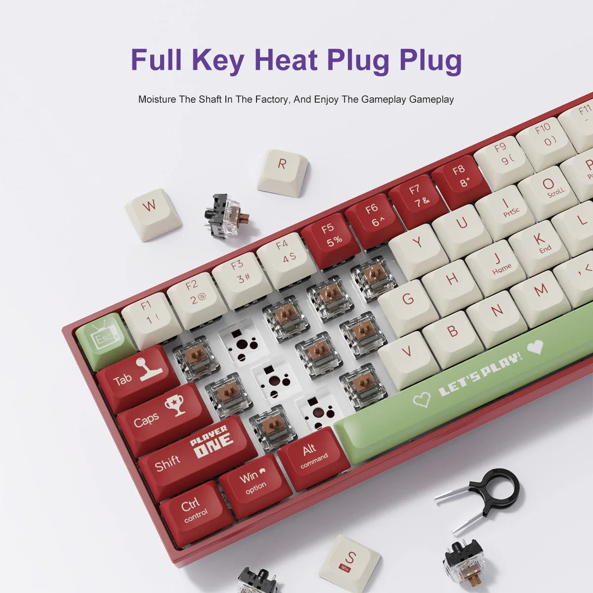 AJAZZ AK680 Gaming Mechanical Keyboard