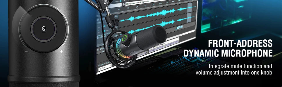 USB Microphone for YouTube and Podcasts
