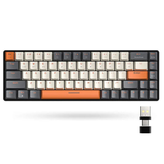 ATTACK SHARK 60% Wireless Mechanical Gaming Keyboard
