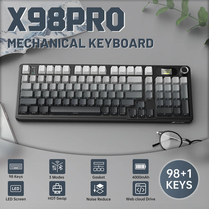 ATTACK SHARK Tri-mode Gasket Mechanical Keyboard