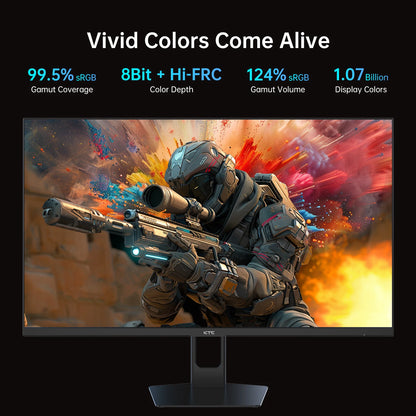 KTC 27" Gaming Monitor 2560x1440 QHD