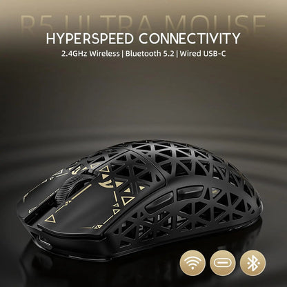 ATTACK SHARK R5 Ultra Carbon Fiber Wireless Gaming Mouse