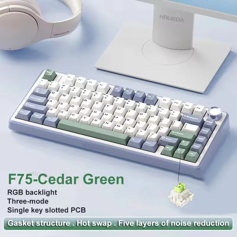AULA F75 Wireless Gaming Mechanical Keyboard