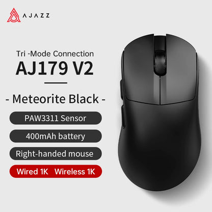 AJAZZ AJ179 PRO  Wireless Mouse with Magnetic Charging Base