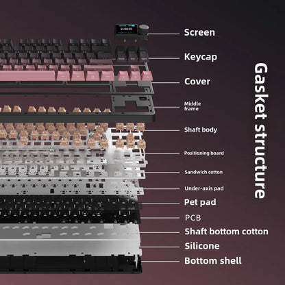 AJAZZ AK870 Plus Wireless Mechanical Keyboard