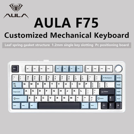AULA F75 Wireless Gaming Mechanical Keyboard