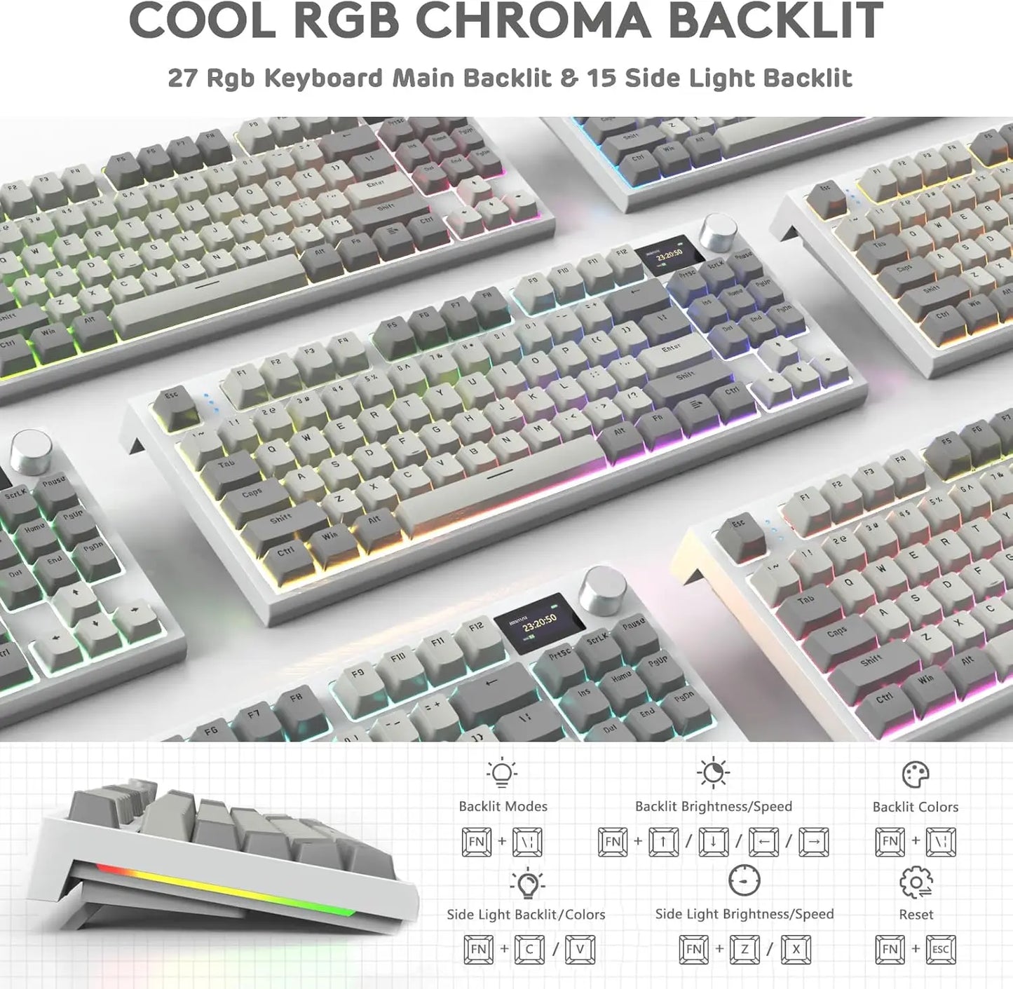 ATTACK SHARK K86 Wireless Mechanical Keyboard