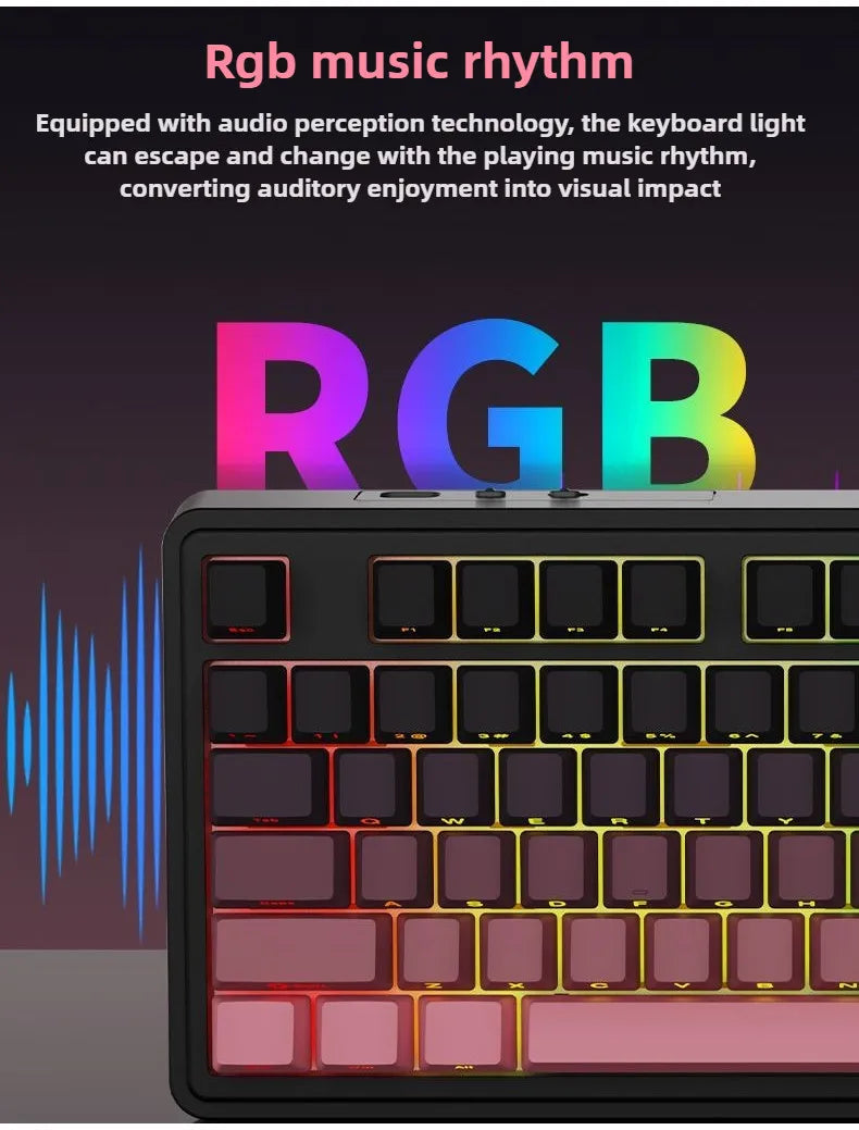 AJAZZ AK870 Plus Wireless Mechanical Keyboard