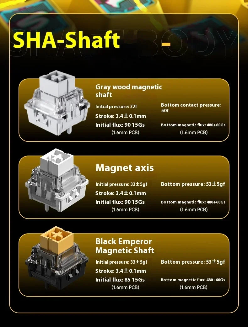 Aula Magnetic Switch Keyboard