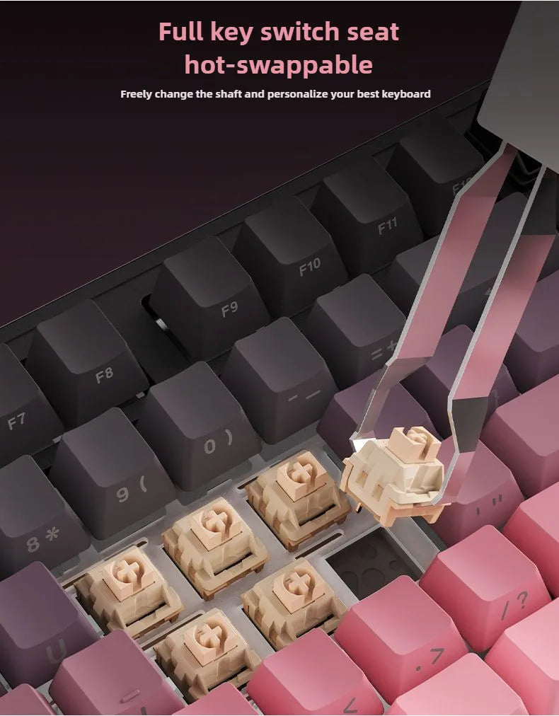 AJAZZ AK870 Plus Wireless Mechanical Keyboard