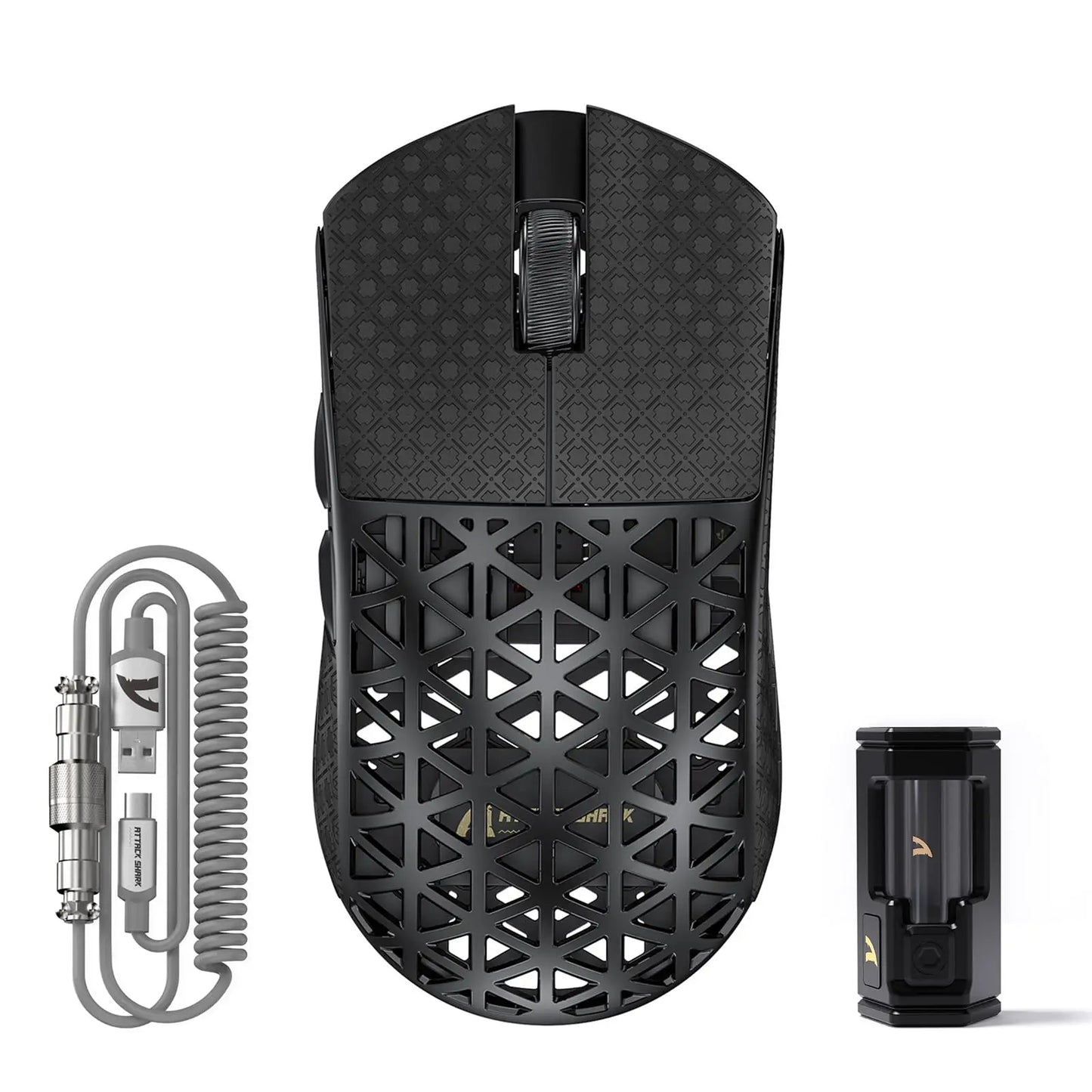 ATTACK SHARK R5 Ultra Carbon Fiber Wireless Gaming Mouse