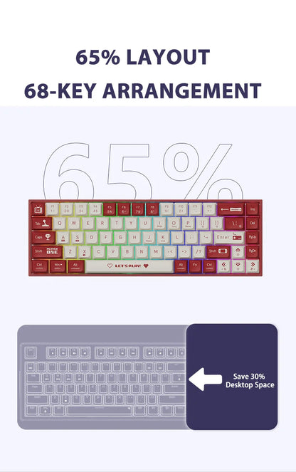AJAZZ AK680 Gaming Mechanical Keyboard