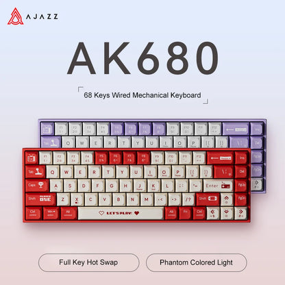 AJAZZ AK680 Gaming Mechanical Keyboard