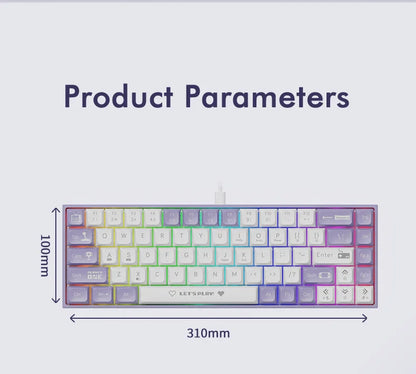 AJAZZ AK680 Gaming Mechanical Keyboard