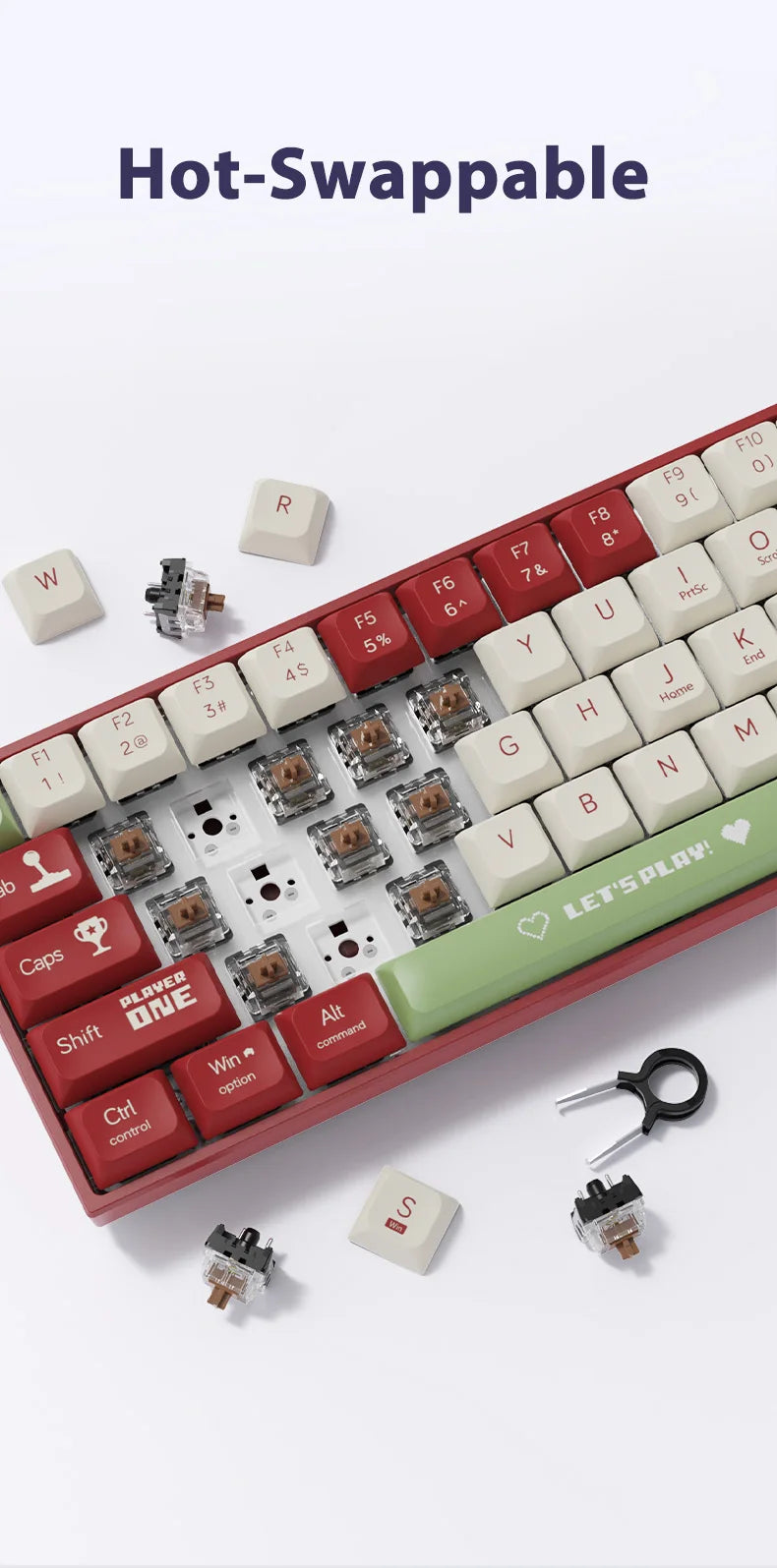 AJAZZ AK680 Gaming Mechanical Keyboard